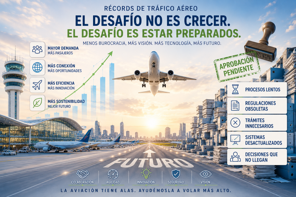 Récords históricos de tráfico aéreo: ¿Estamos preparados para el próximo nivel?