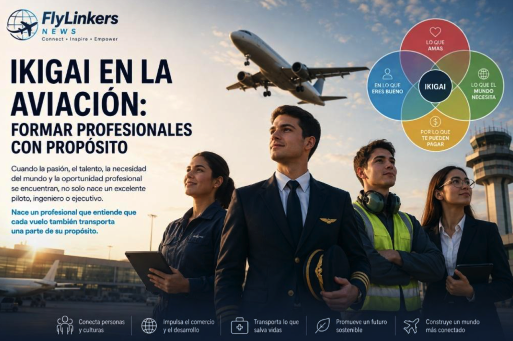Ikigai y la Aviación: formar profesionales con propósito, no solo con competencias