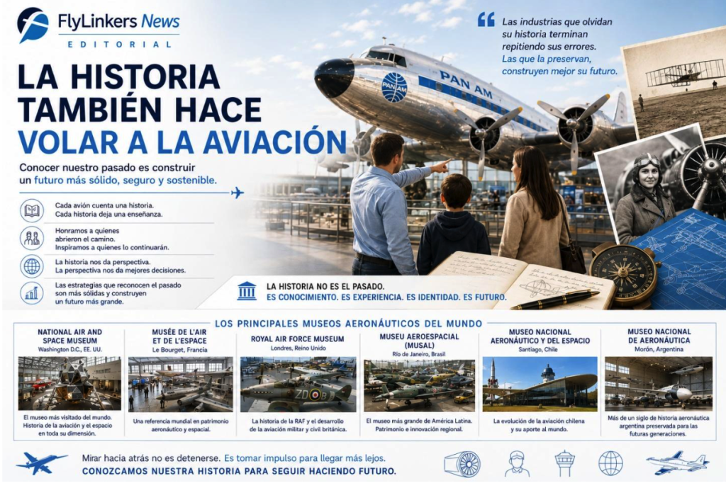 La historia también hace volar a la aviación