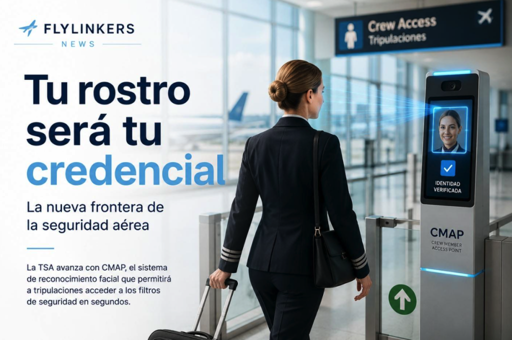 Tu rostro será tu credencial: la nueva frontera de la seguridad aérea