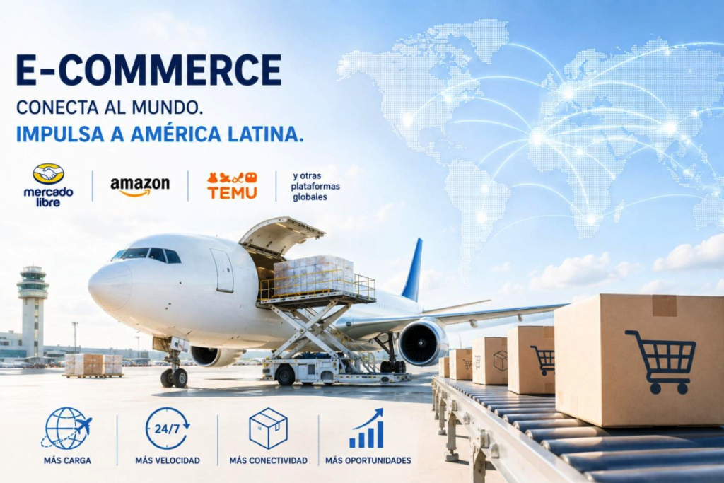 ¿Puede el e-commerce cambiar el mapa de la carga aérea en América Latina?