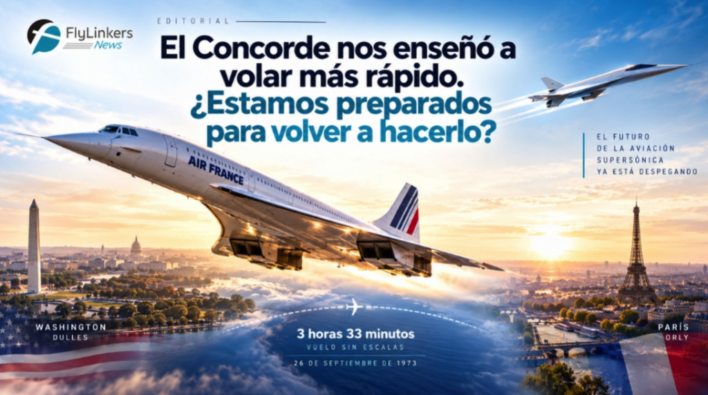 El Concorde nos enseñó a volar más rápido. ¿Estamos preparados para volver a hacerlo?